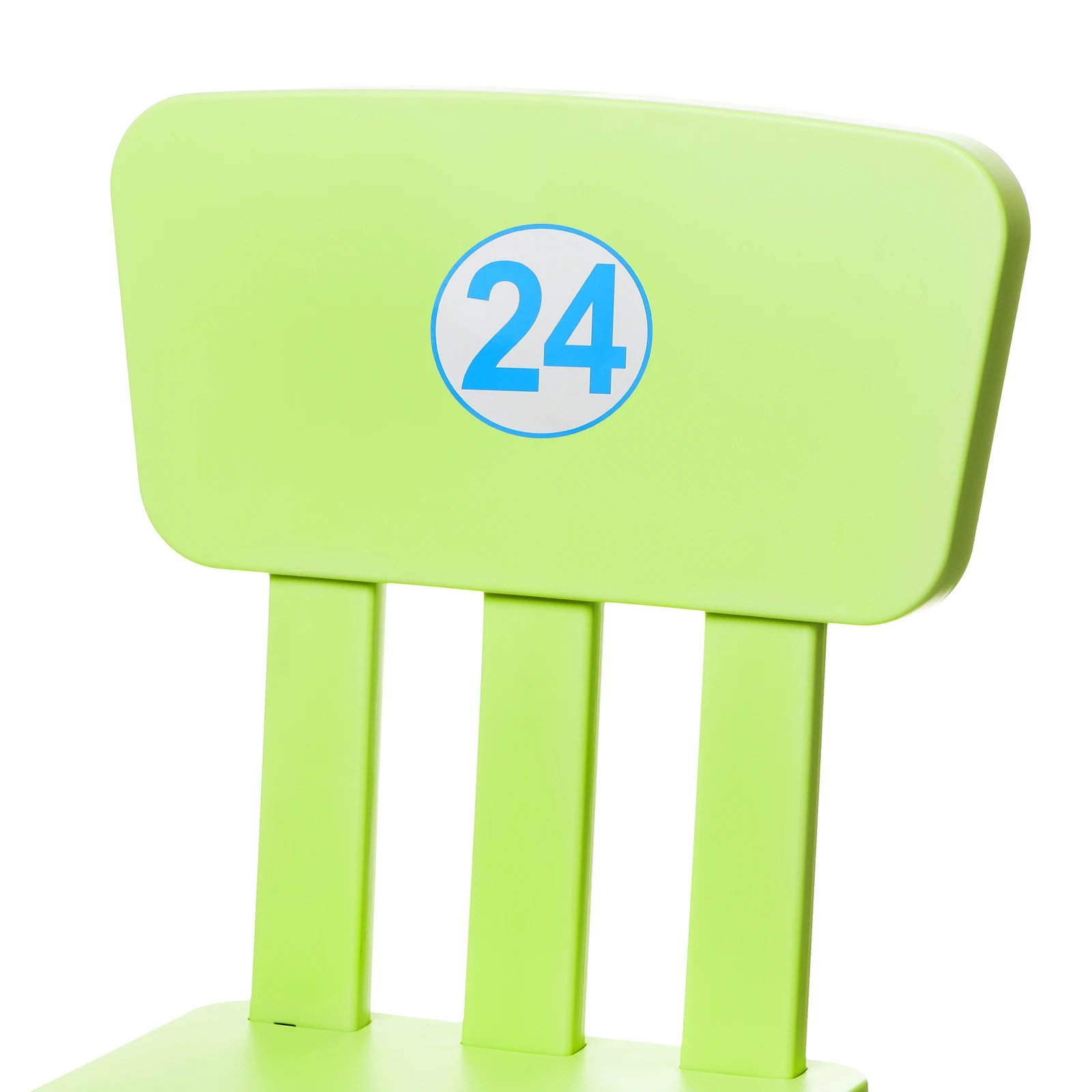 

18 Sheets Self-adhesive Digital Stickers Labels Kindergarten Spot Classroom Number Office