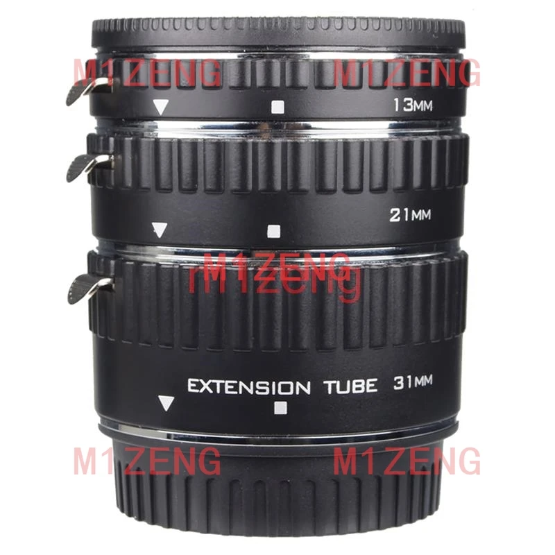 Metal Auto Focus Macro Extension Tube Ring 13+21+31mm For canon eos 1dx 5d3 6d 7d 77d 90d 250d 750d 800d 850d 1500D camera