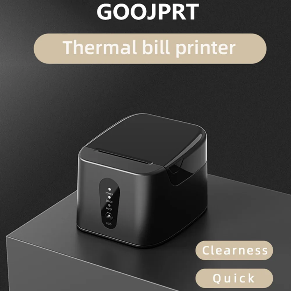 GOOJPRT JP58B Model with high printing speed 2 inch thermal receipt printer