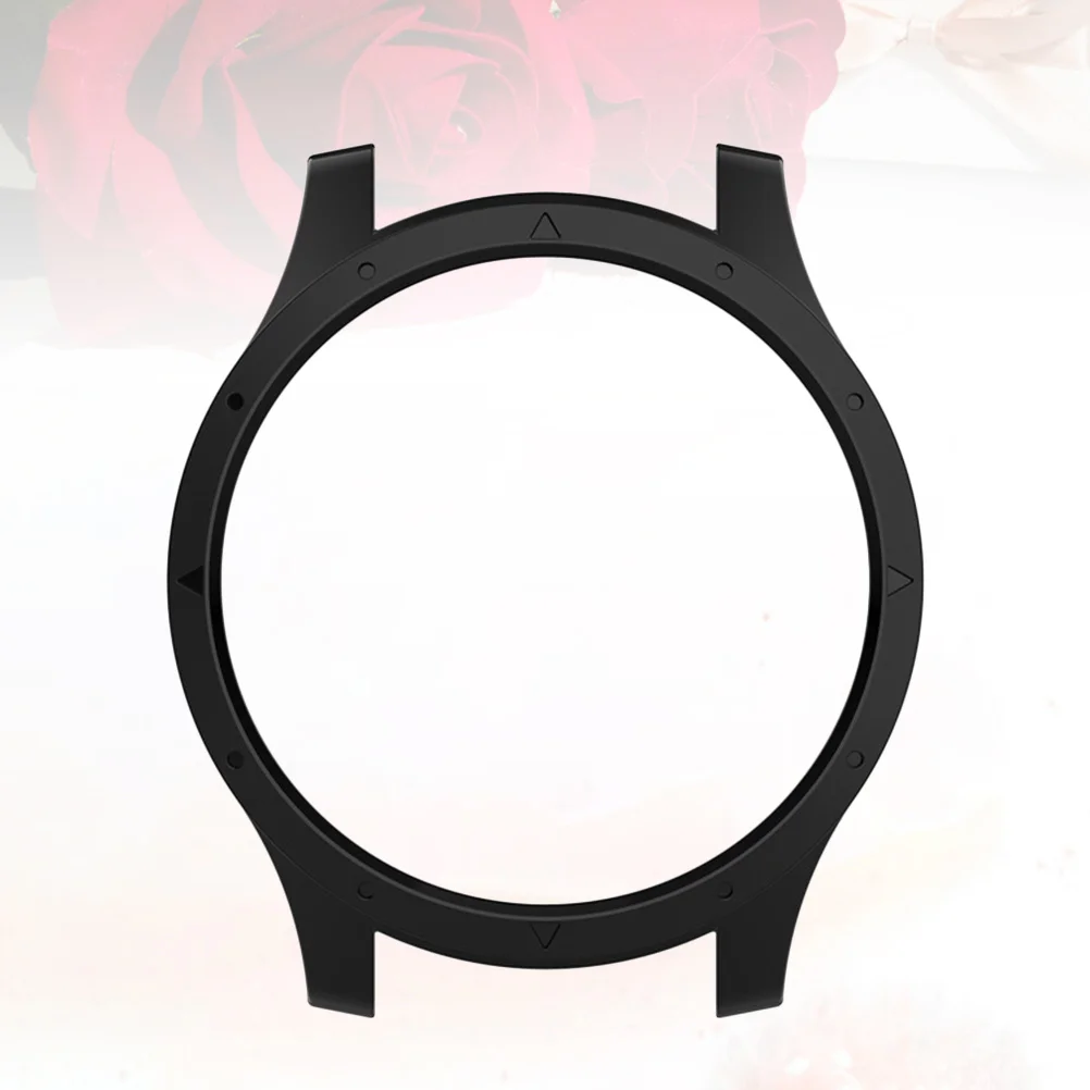 

Thick Pc Protective Smart Watch Cover Durable Full Front Bumper Case Scratch Proof Compatible Forerunner 935 Black