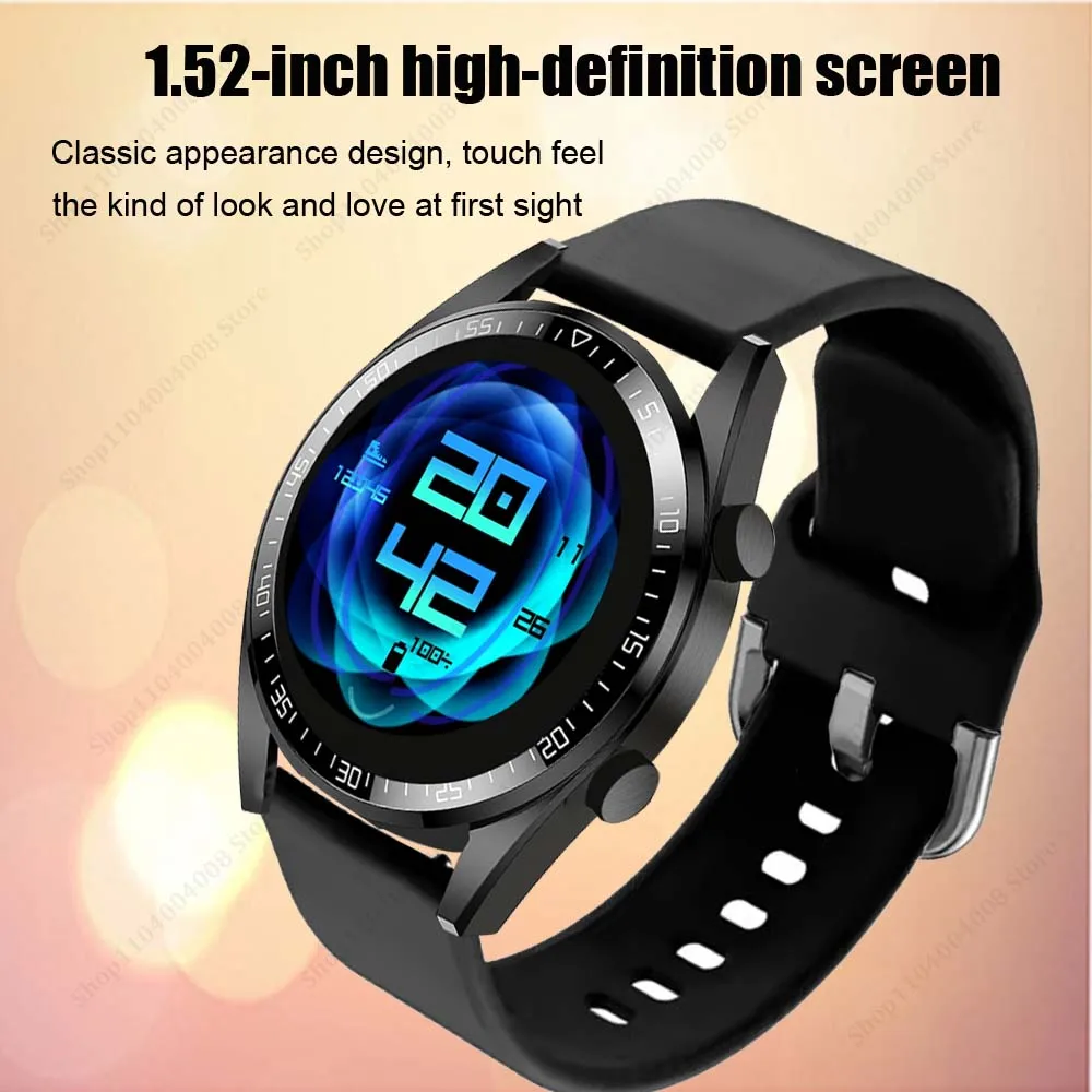 الأعمال Martwatch ساعة Hombre الاتصال اللاسلكي الصحة المقتفي صورة مخصصة 1.52 HD النساء ساعة المرأة حيوية هدية الكريسماس
