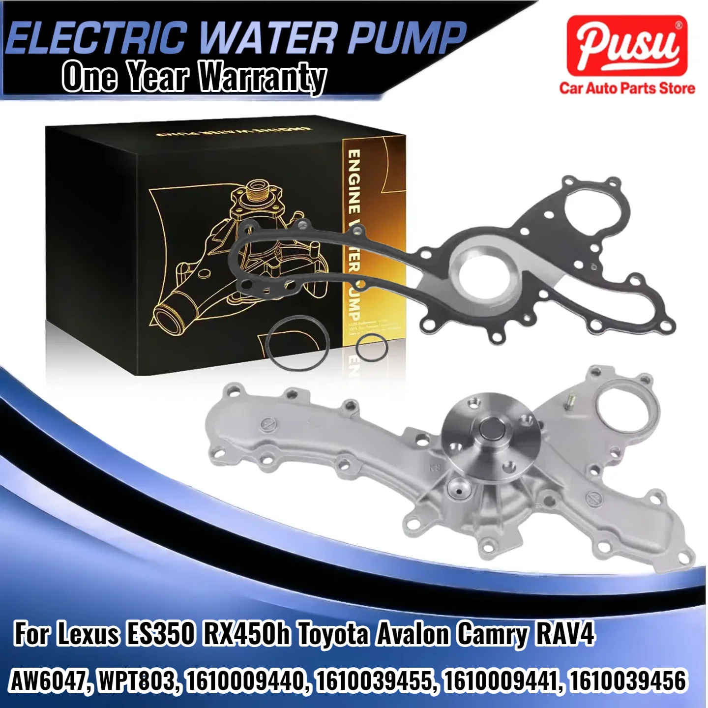 

Водяной насос с прокладкой для Lexus ES350 RX450h Toyota Camry Highlander RAV4 3.5L 16100-09440 16100-39455 16100-09441, 16100-39456