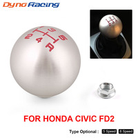 Universal Racing 5 Speed/6 Speed Gear Shift Knob Manual Automatic Titanium Ball Shape M10*1.5 Shift Knob Shift Lever For Honda