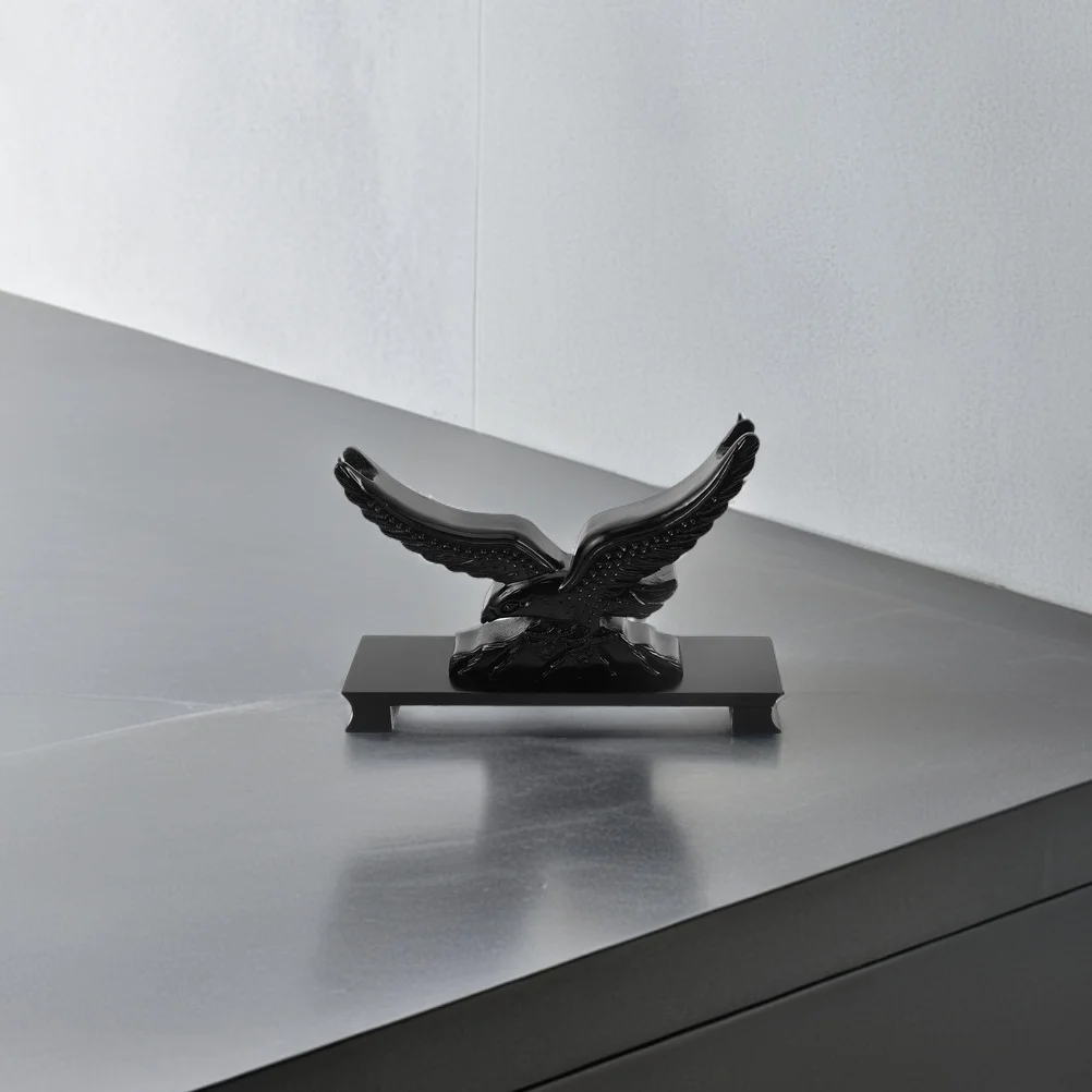 النسر حامل الراتنج رف شاشة صغير الحجم دائم المنظم لجمع السيف ديكور المنزل مكتب حامل السيف قوس #3