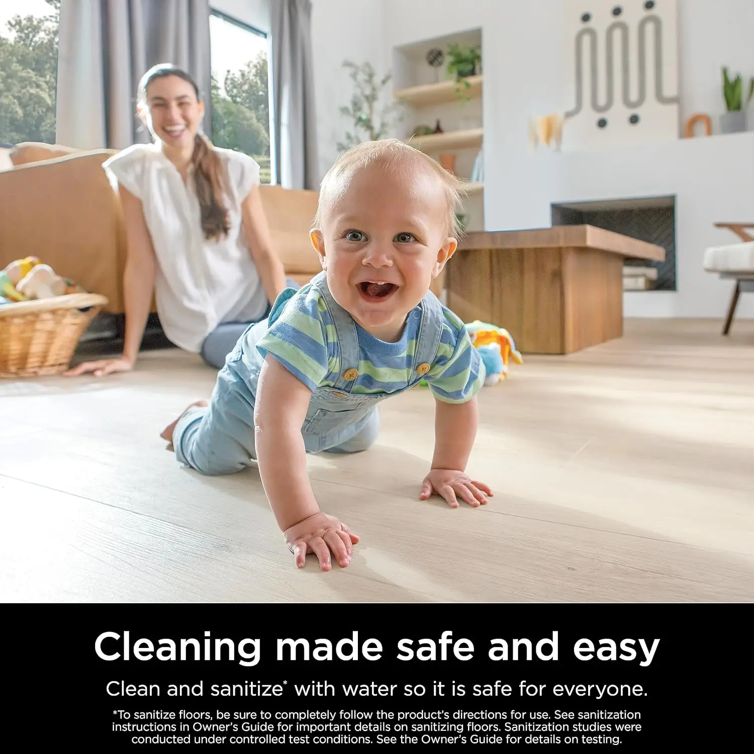 S1000 Steam Mop With 2 Dirt Grip Pads, Lightweight, Safe For All Sealed Hard Floors Like Tile, Hardwood, Stone, Laminate,