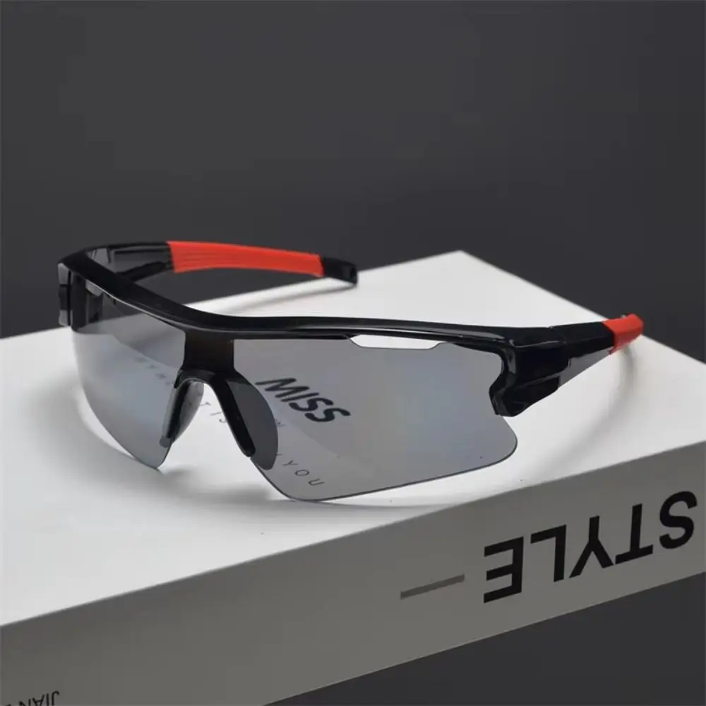 

UV400 Polarized Cycling Sunglasses Windproof HD Lens UV Resistant Cycling Glass Lightweight Fashion Outdoor Sport Goggle Men