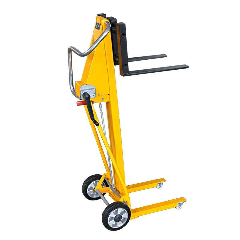 

Hand winch type workstation truck Oil-free loading and unloading stacker truck Light PM120kg