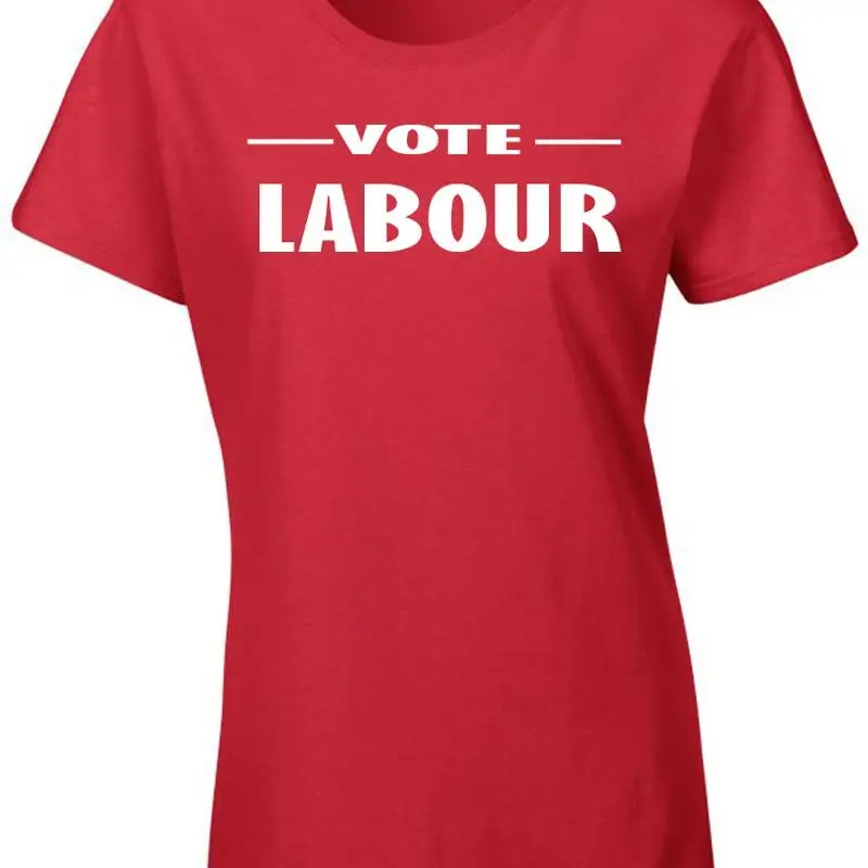 السيدات تي شيرت المرأة حفلة العمل التصويت الاشتراكي #1