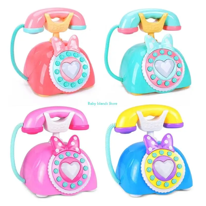 

K92D Early Education Bilingual Toy Phone Toddler Language Development Suitable for Children with Music and Practical Skills
