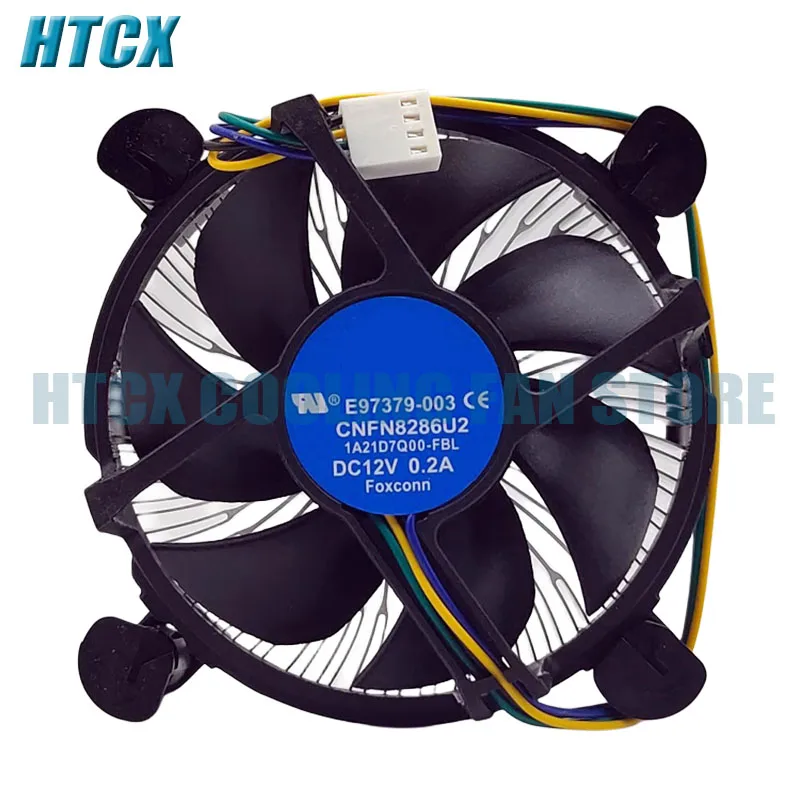 Brand New Cooler For i3 i5 i7 Socket LGA 1150 1151 1155 1156 C0155 0.2A 12V Z33 CPU fan E97379-003 Cooling Fan