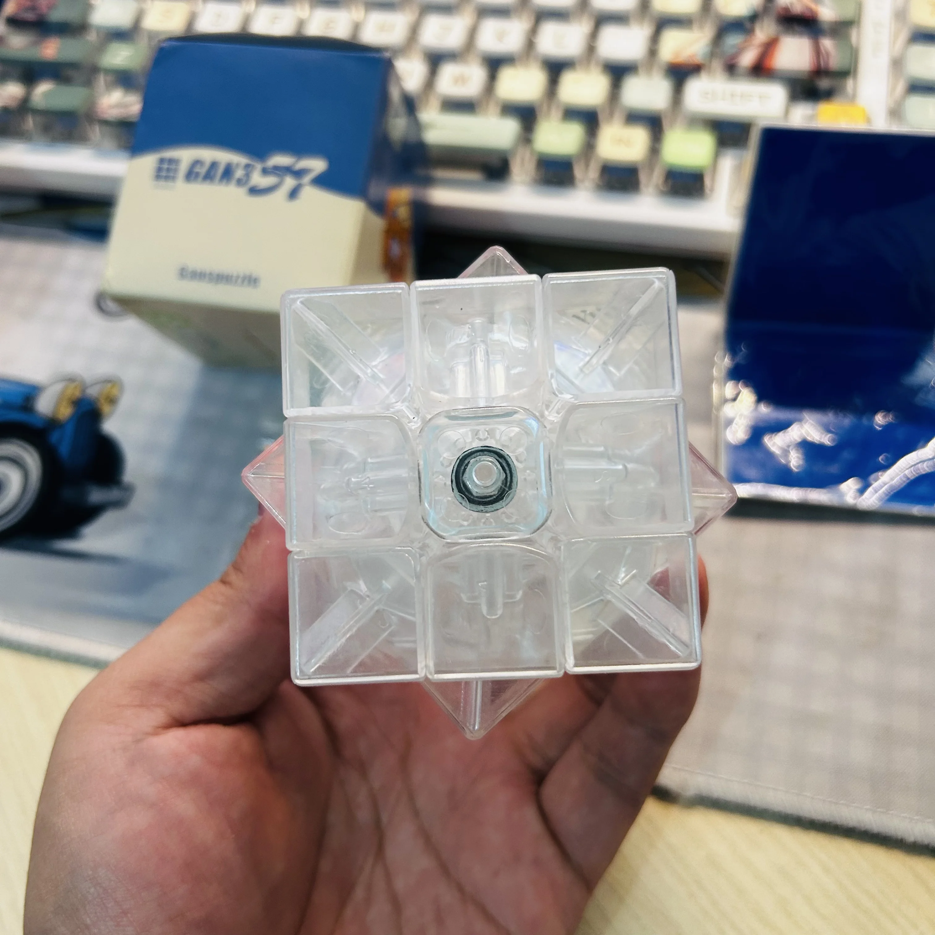 Gan357 Transparent Limited Edition Cube 3x3 Cube Collection Gan 3x3x3 Magic Cube