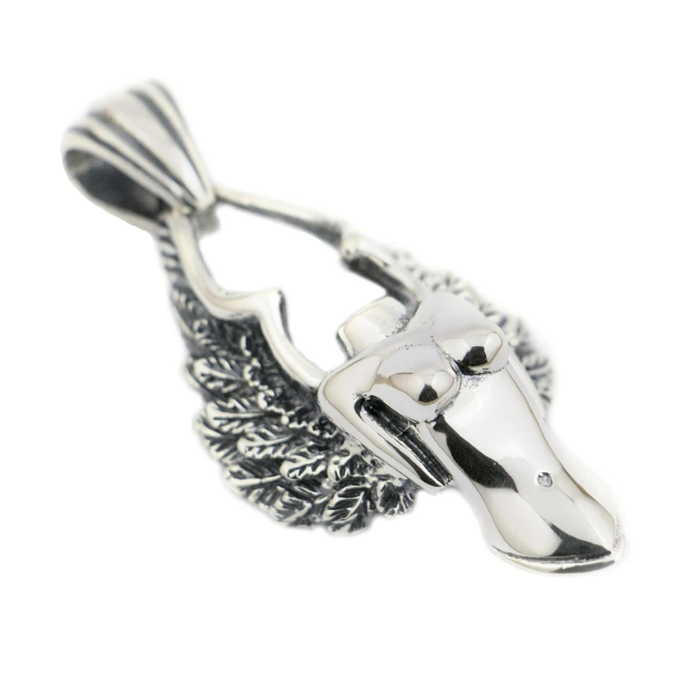 

925 Sterling Silver Naked Angel Pendant 8N027