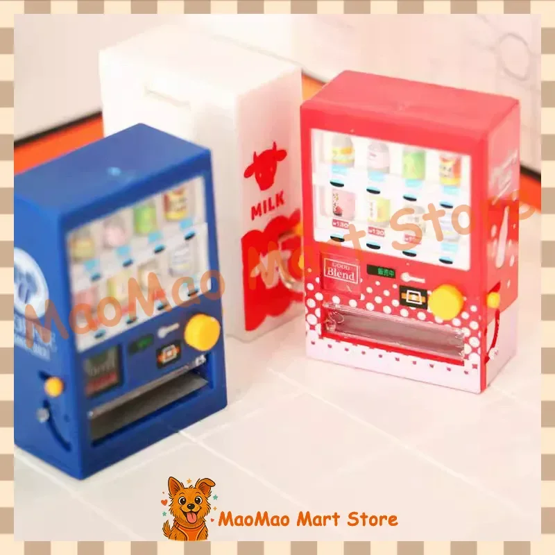 Miniature Vending Machine Model Dollhouse Furniture Accessories Miniature Scene Decor For Micro Landscape Decoration Ornament
