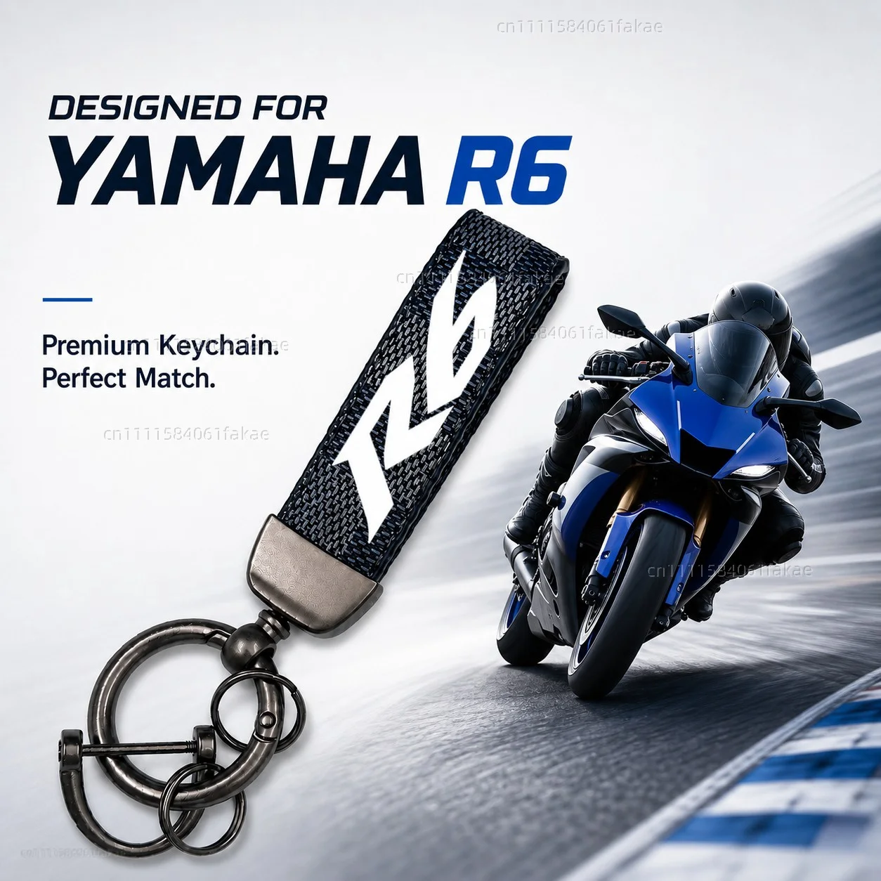 

For Yamaha YZFR6 YZF R6 R6S 1999-2015 2005 2007 2010 Motorcycle Keychain Custom Logo Gift for Rider Men Women