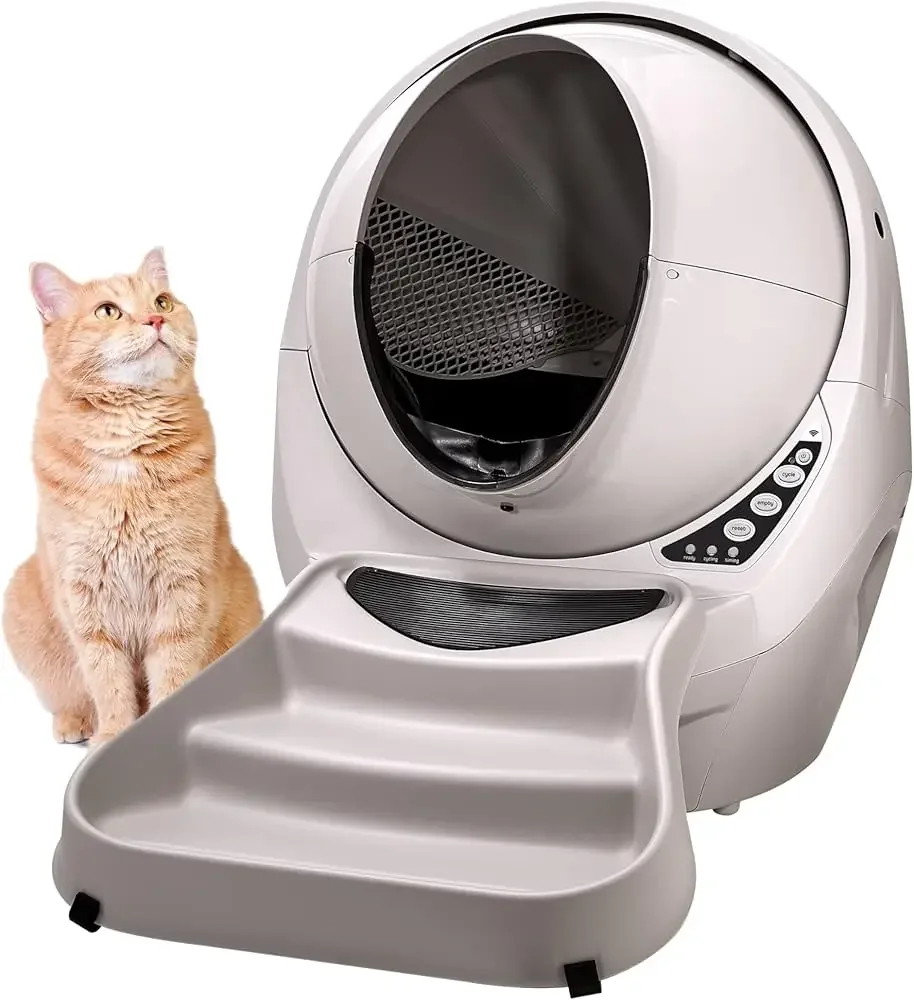 

cat smart self cleaning automatic lit-ter box app control