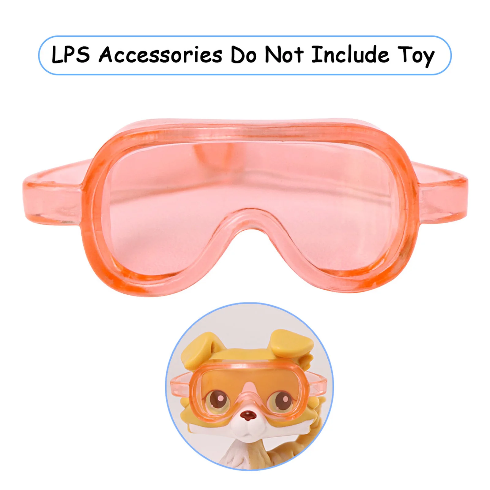 

﻿ Minilpsshop Accessory Suitable Dachshund Single Freedom Choice All Kinds of Glasses Headband for lps