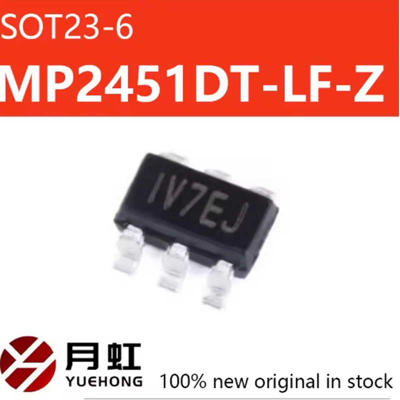 

(10piece)100% New MP2451DT-LF-Z MP2451DT MP2451 IV7EJ V7EJ V7.. sot23-6