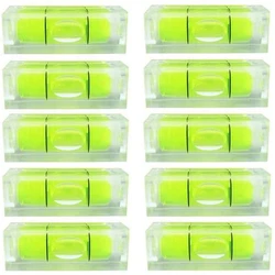 Mini Bubble Spirit Level 10X10x29mm Square Levels For Wall Frames Art Displays Picture Hanging RV Tripod Measuring