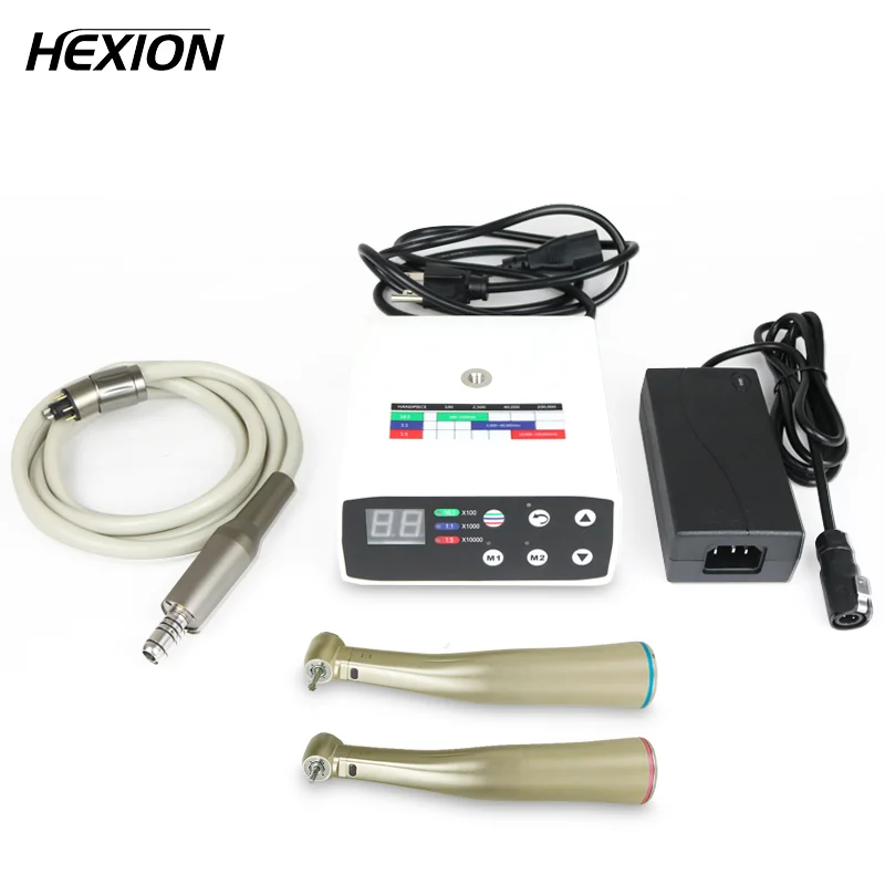 Dental Brushless Led Micro Motor Electric Kit Internal Water Spray E-type Contra Angle Handpiece Clinical Equipment For Dentist