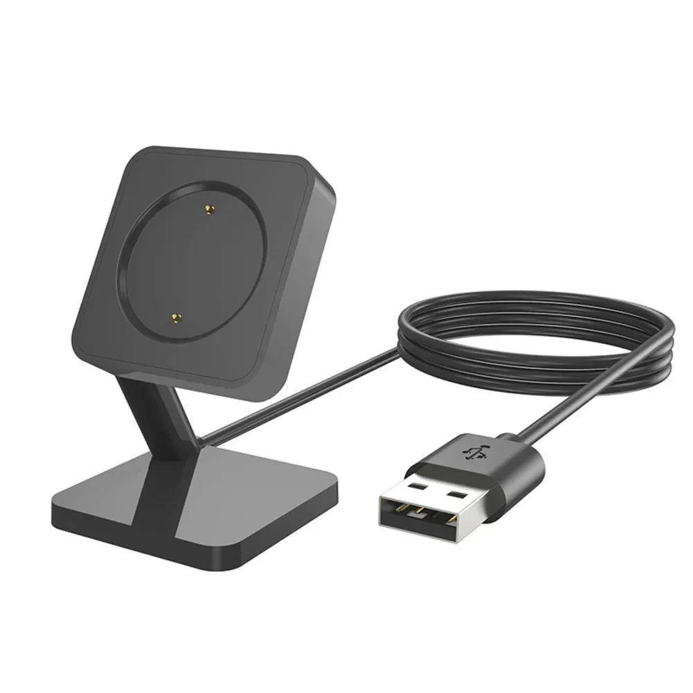 데스크탑 스탠드 전원 충전기 Amazfit Bip6 시계 교체 충전기 스탠드 액세서리 용 USB 충전 케이블 도킹 스테이션 홀더