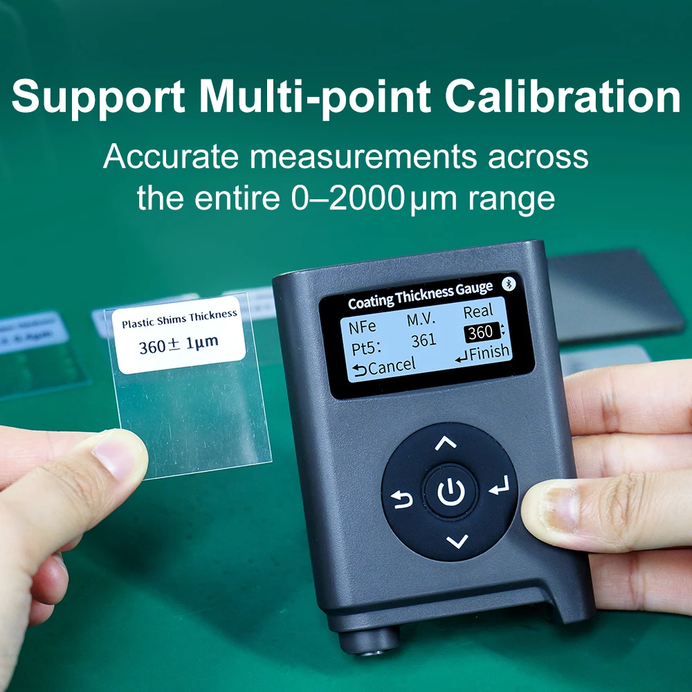 Alat Ukur Ketebalan Lapisan Powder Coating Digital untuk Lapisan Konformal dan Lapisan Anodized