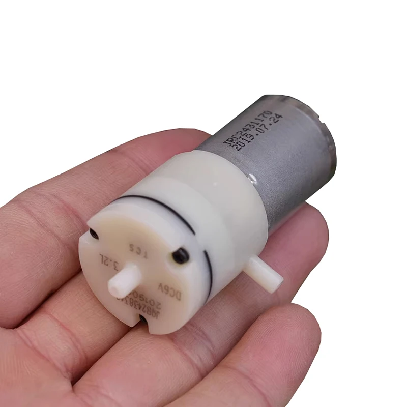 DC5V 6V 소형 미니 370 모터 공기 펌프 다이어프램 진공 펌프 음압 흡입 펌프 DIY 유방 모니터 수족관 물고기 탱크