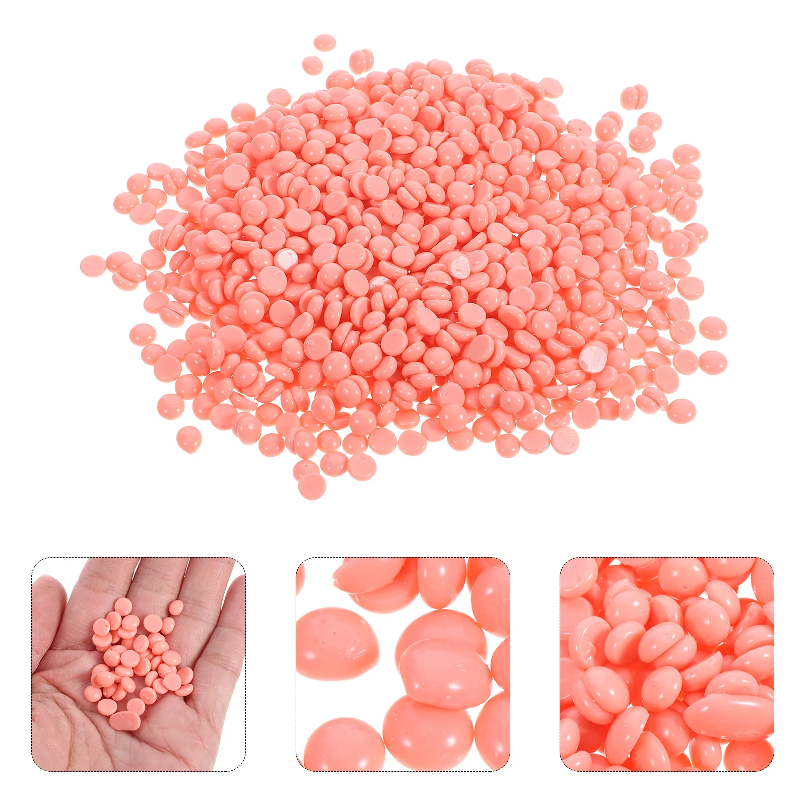 3 Packs Hard Wax Beads Hard Wax Beans Professional Wax Beads Waxing Beads for Hair Removal