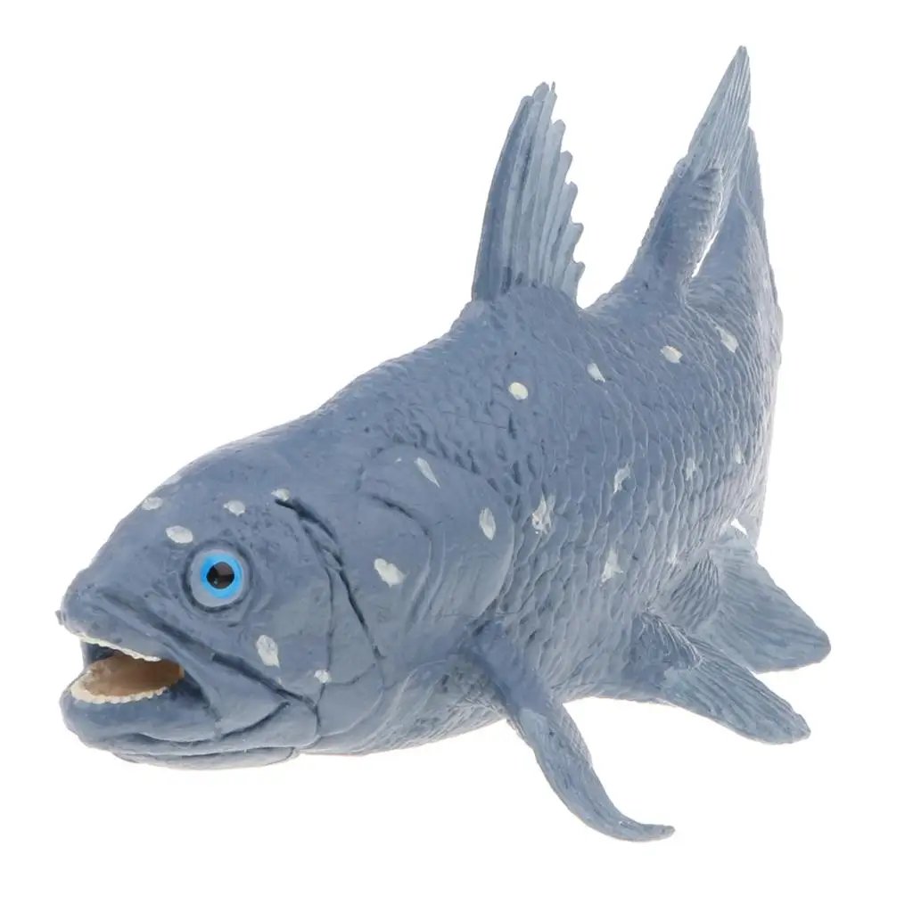 Figura de animal marino modelo Coelacanth de 5 pulgadas, juguete para niños