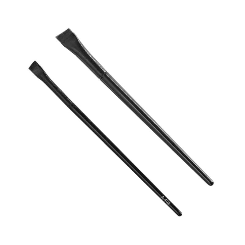 1/2 قطعة A101/A102 فرشاة تحديد الحواجب المهنية بزاوية تحديد كريم ماكياج الحاجب كونتور أدوات استوديو/صالون/مدرسة التجميل