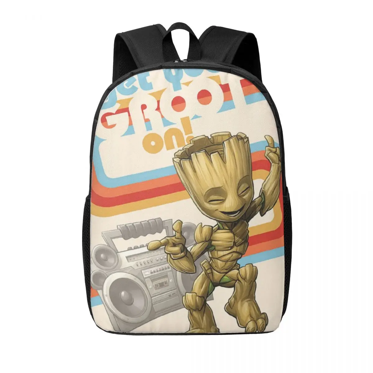 Marvel Groot 17-Inch Student Backpack - Comfortable and Practical Backpack for Daily Use, School, and Travel