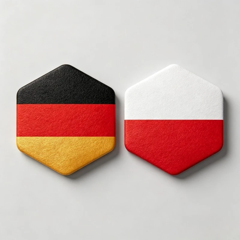 2026 7/8-линейные Egygold Oscams Polska Clines Red Germany Poland 4K Flag European Indoor Outdoor Ccams Quick Release
