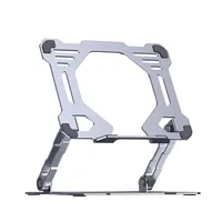 Universal Aluminum Alloy Portable Tablet Holder Mount Premium H23 Folding Adjustable Aluminum Alloy Desktop Laptop Tablet Stand