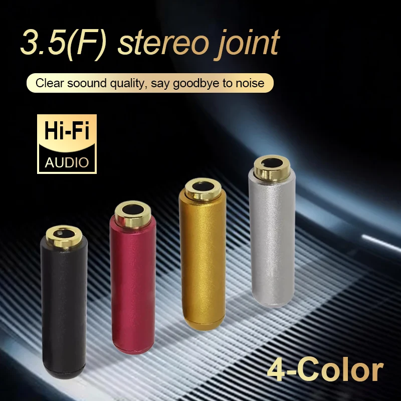 

Аудиоадаптер для наушников DIY, 3,5 мм, стерео, гнездо (female), под пайку