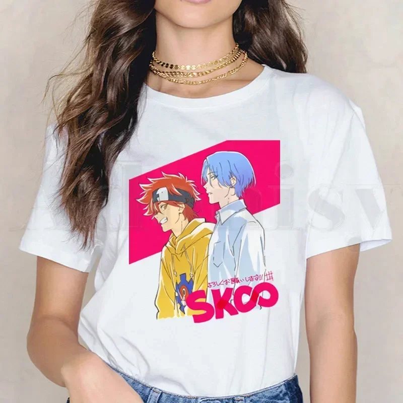 SK8 The Infinity Скейт Скейтборд для мальчиков аниме с короткими рукавами женские топы футболки Harajuku винтажные футболки женская футболка