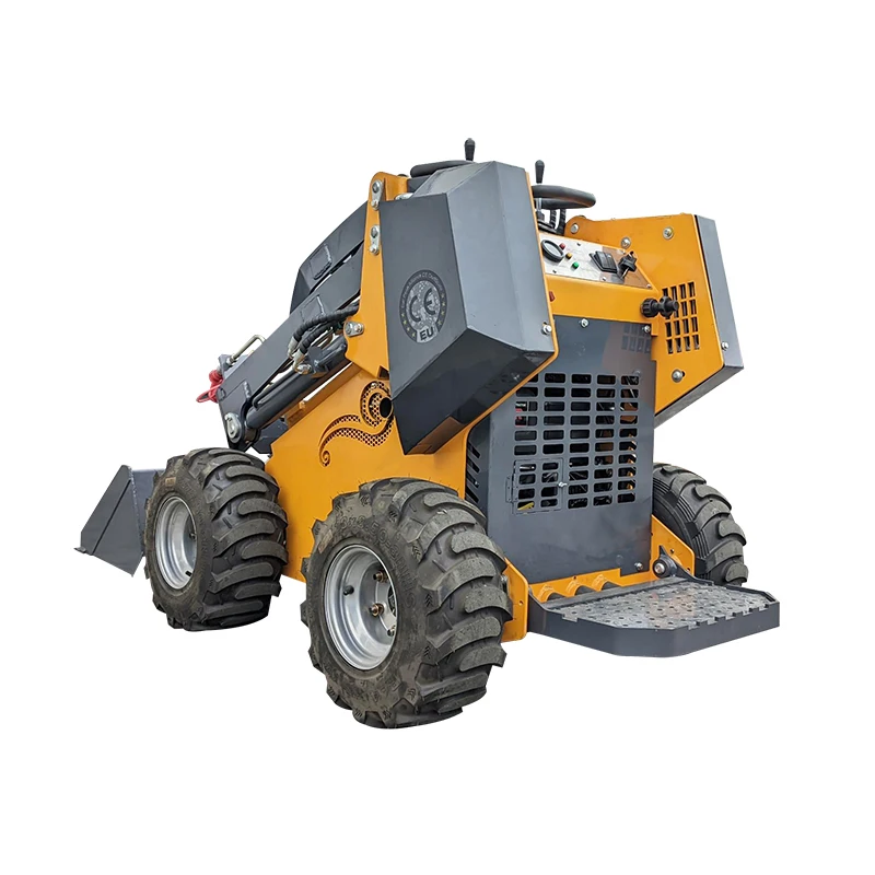 

New Crawler Front End Loader Skidsteer Ce Approved Chinese Diesel Mini Skid Steer Loader Customization