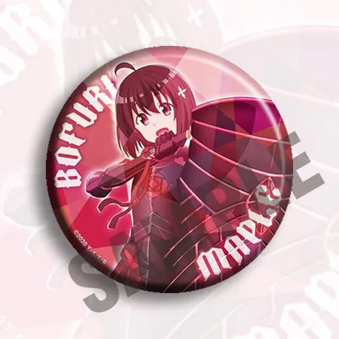 Bofuri: I Don't Want to Get Hurt, So I'll Max Out My Defense 58MM BADGE IRON ICONS