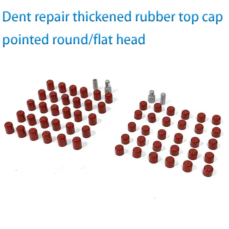 ﻿ New Thickened Rubber Top Cap And Small Red Cap Repair Tool For Car Depression Repair