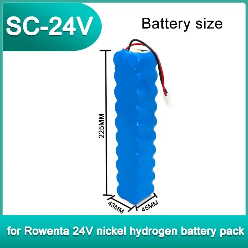 24V 9800mAh NiMH Battery Pack Suitable for Rowenta CD Vacuum Cleaner Suitable for Besen Air Force Extreme RH8770