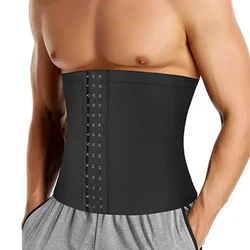 Waist Control Shaper Girdle Shapewear Corset Sweat Tummy Workout Sauna Thermo Abdomen Fat Men Gym Slimming Trainer Burning Belt