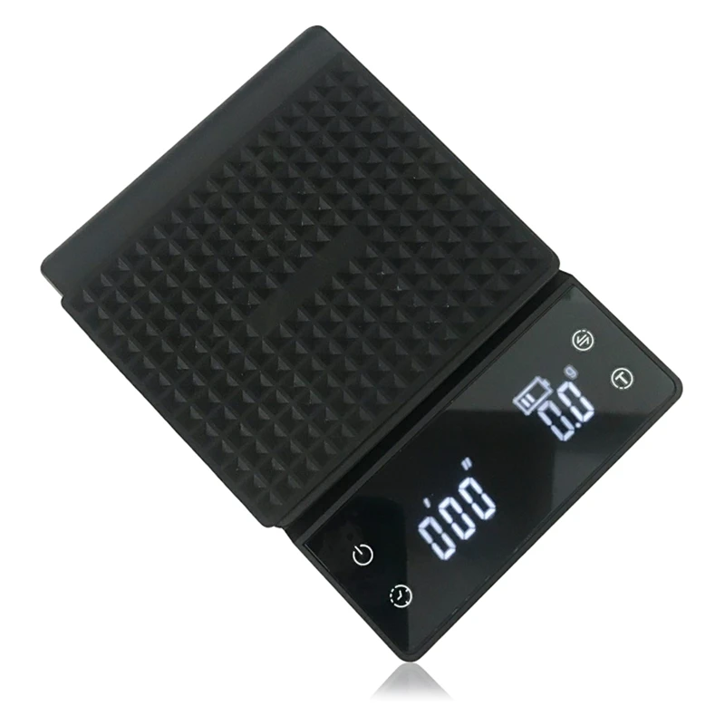 Coffee Scale with Timer 0.1g/3kg Drip Coffee Scale Digital Scale for Baking & Cooking 3 Units oz Tare