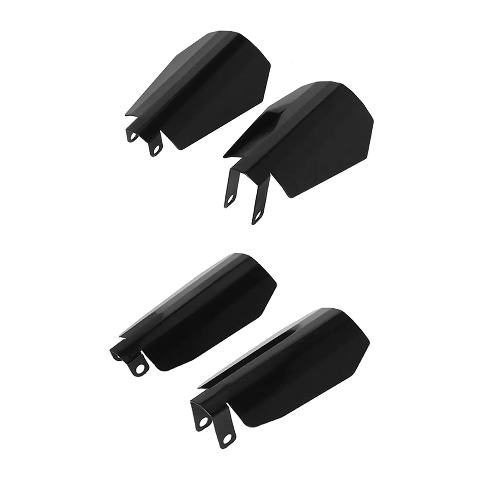 

2x мотоциклетные поручни, профессиональная прямая замена, черная защита от ветра, совместимая с Sportster Road King Street Glide