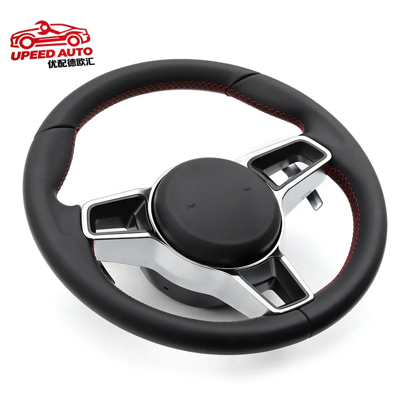 

Without Button Style Steering Wheel for Porsche Macan Boxter Karman Panamera Taycan Cayenne Cayman 718 991 992 911 OEM Any Color