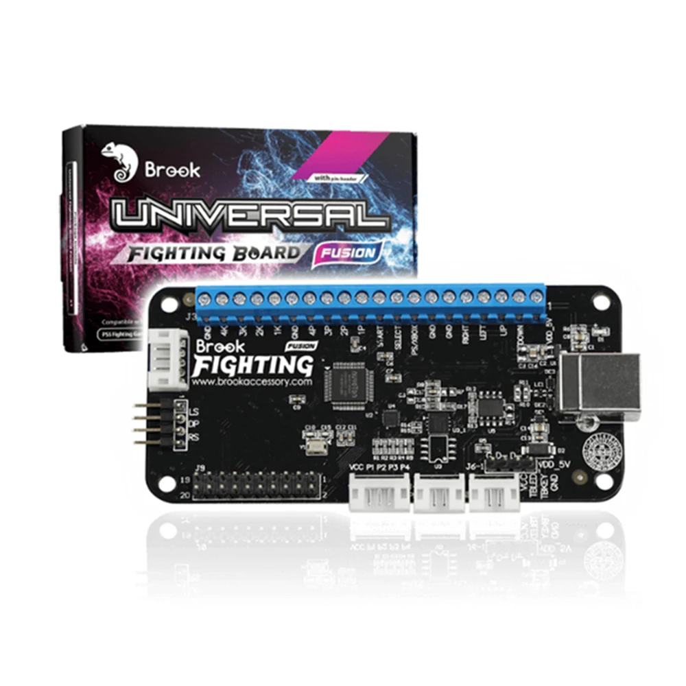 

Brook Universal Fighting Board Fusion UFB Fusion Board Fight Board Compatible with PS5/Xbox Series X/S/Switch/PS4/PS3/Xbox/Wii