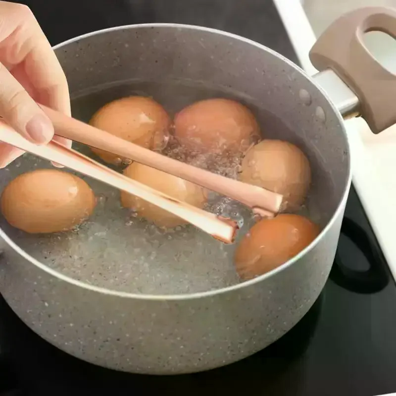 Easy to Clean Stainless Steel Egg Tongs Food Safe Egg Chalaza Remover Efficient Eggshell Fragment Picker for Home Kitchen Use