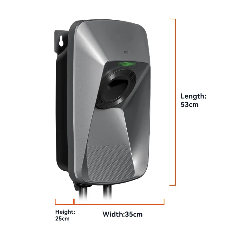 Type 2 European-standard IEC62196 Charging Gun 7.4 KW/22kW EV Charger AC Home Charging Station Model D Series Input Voltage