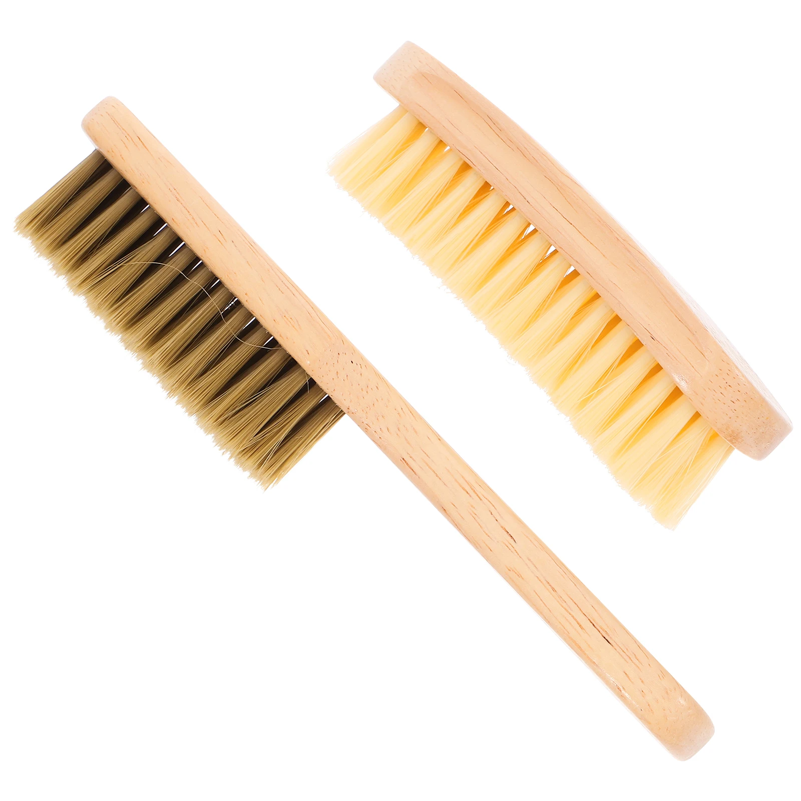 

2pcs Sand Removal Brush Beach Cleaning Soft Hard Bristles Long Handle Surf Accessory Multi Surface Cleaning Tool Portable