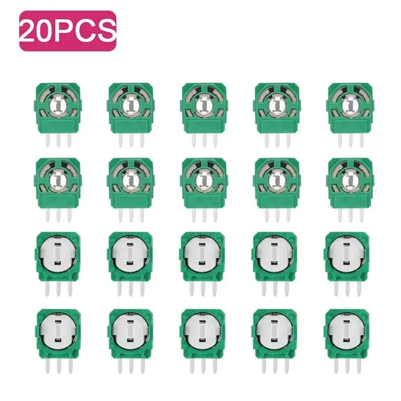 ABJF-Joystick Módulo Sensor Analógico Módulo de Resistor Sensor Analógico Joystick Potenciômetro 2K3 Ohm Substituição