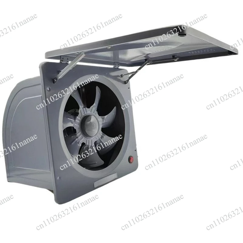 All-metal 10-inch high-power line motor, kitchen exhaust fan, window ventilation fan, oil fume fan, home appliances