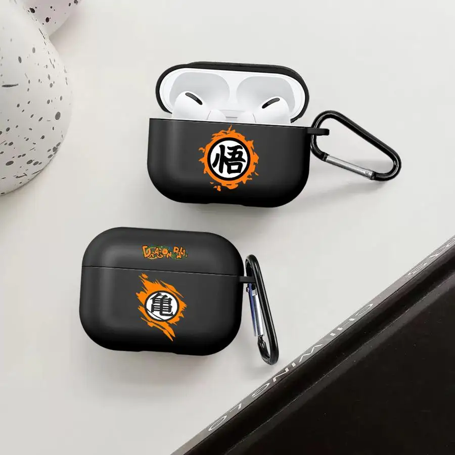 Kopfhörerhüllen Schutzhülle für Airpods 3 Pro2 4 1 Pro Pro3 2 Anime Dragons Ball Logo