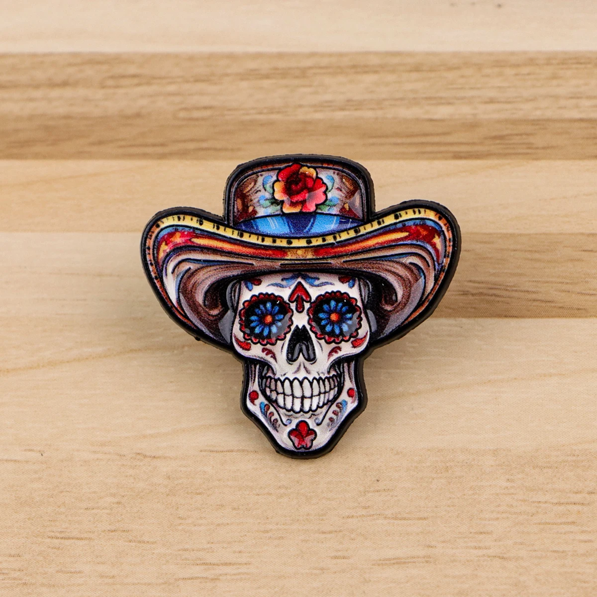 Sugar Skull Enamel Pins Punk Brooch Lapel Badge for Clothing Backpacks Hats Decorative Jewelry Gift for Mexican Culture Lovers